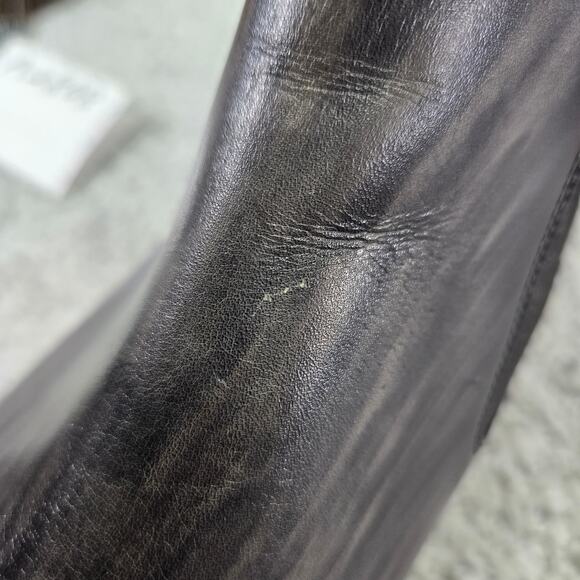 Saks Fifth Avenue by Magnanni Gray Smooth Leather Casual Chelsea Boot Mens 12 M - Picture 10 of 16